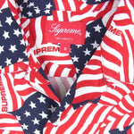 Supreme シュプリーム 20SS Flags Rayon S/S Shirt フラッグス レーヨン 半袖シャツ レッド系 Ｓ【新古品】【未使用】【中古】