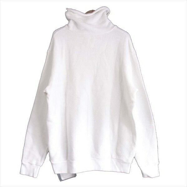 ヴィルーム 152515 MENS BIG INLAY LS TURTLE TOP ビッグ インレー タートルネック ニット 白系 白系 M【美品】【中古】