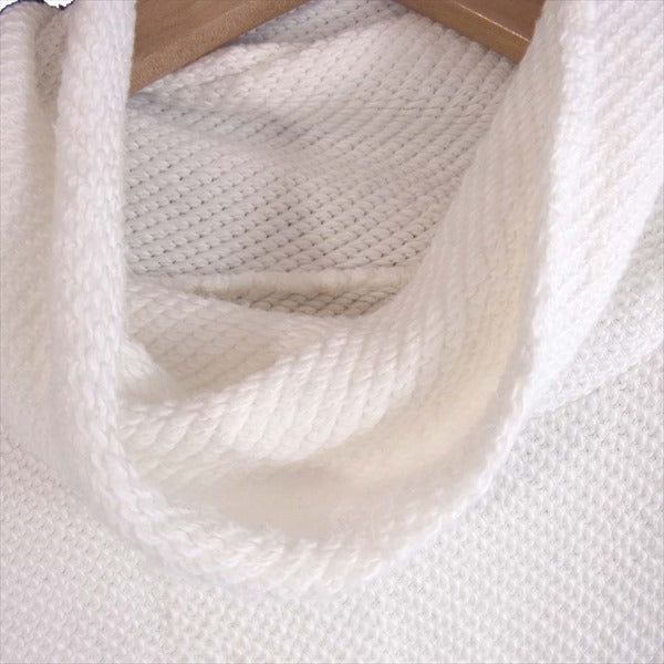 ヴィルーム 152515 MENS BIG INLAY LS TURTLE TOP ビッグ インレー タートルネック ニット 白系 白系 M【美品】【中古】