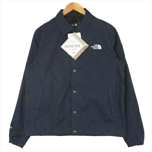 THE NORTH FACE ノースフェイス NP12042 GTX DENIM COACH JACKET ゴアテックス デニム コーチ ジャケット インディゴブルー系 M【新古品】【未使用】【中古】