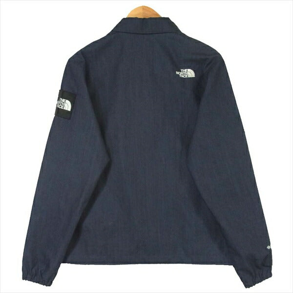 THE NORTH FACE ノースフェイス NP12042 GTX DENIM COACH JACKET ゴアテックス デニム コーチ ジャケット インディゴブルー系 M【新古品】【未使用】【中古】
