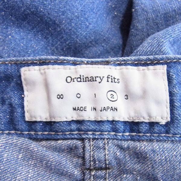 Ordinary fits オーディナリーフィッツ メンズ デニム パンツ インディゴブルー系 インディゴブルー系 2【中古】