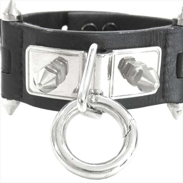 AMBUSH アンブッシュ レザー スタッズ ブレスレット ブラック系【中古】