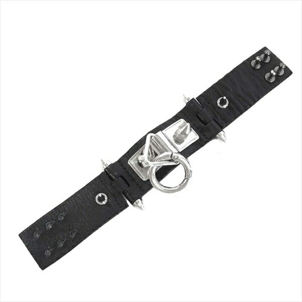 AMBUSH アンブッシュ レザー スタッズ ブレスレット ブラック系【中古】