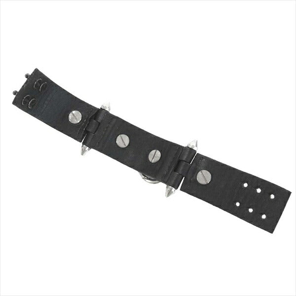 AMBUSH アンブッシュ レザー スタッズ ブレスレット ブラック系【中古】