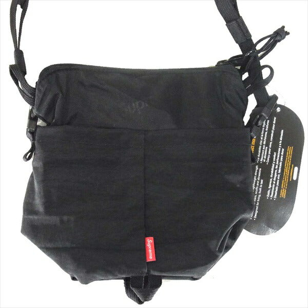Supreme シュプリーム 20AW NECK POUCH ネック ポーチ ショルダー ロゴ バッグ ブラック系 ブラック系【極上美品】【中古】