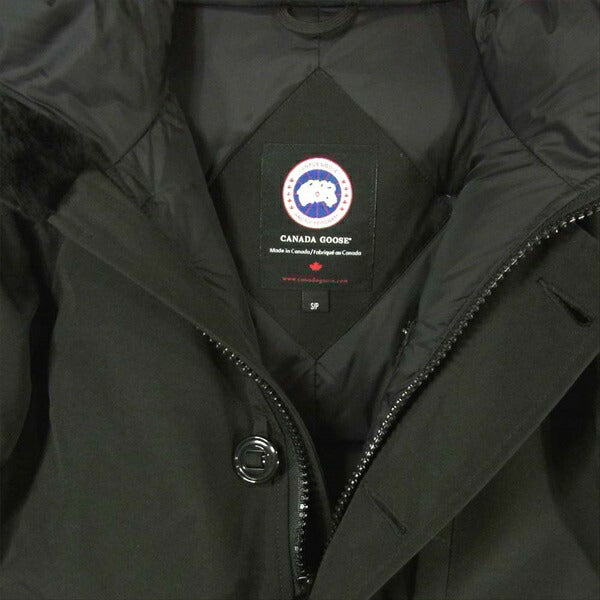 CANADA GOOSE カナダグース 国内正規品 3438JM R JASPER ジャスパー パーカー ダウン ジャケット ブラック系 S【中古】