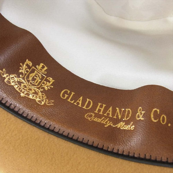 GLADHAND & Co. グラッドハンド JOHN G ビーバー ハット 帽子 ブラウン