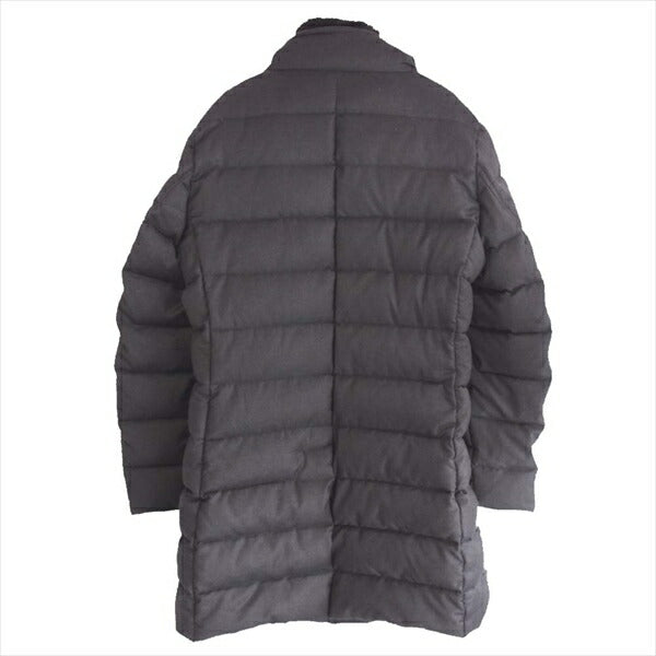 ムーレー ALFIERI FUR L カシミア混ウール ダウンジャケットコート ダウン ジャケット グレー系 48【美品】【中古】