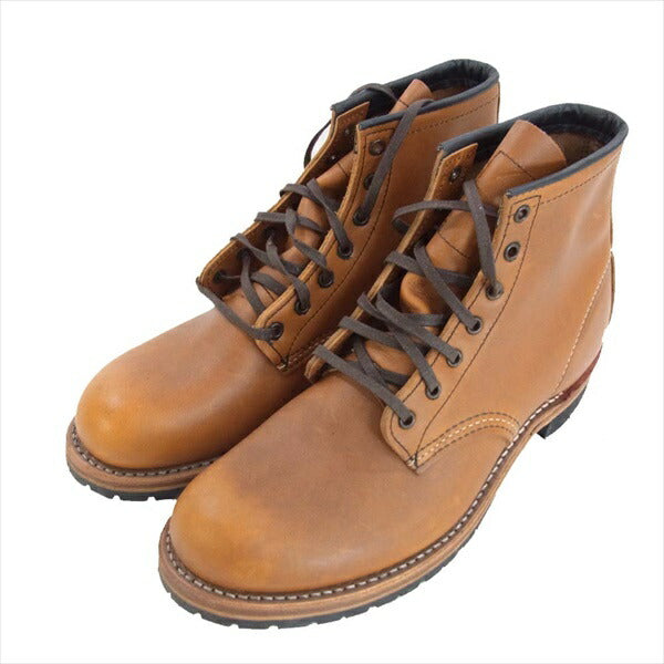 RED WING レッドウィング 9013 BECKMAN 6 ROUND TOE ベックマン ラウンド トゥ US8 ブーツ ライトブラウン系 26cm【極上美品】【中古】
