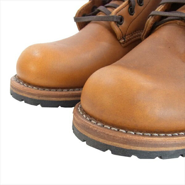 RED WING レッドウィング 9013 BECKMAN 6 ROUND TOE ベックマン ラウンド トゥ US8 ブーツ ライトブラウン系 26cm【極上美品】【中古】