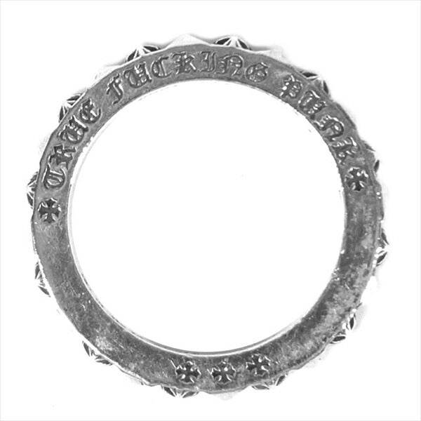 CHROME HEARTS クロムハーツ（原本有） 国内正規店原本付属 TFP PLUS PUNK トゥルー ファッキン パンク プラス シルバーリング シルバー 18号【中古】