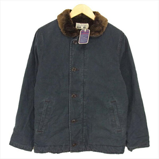 ウエス 901151 ウィップ コード デッキ コットン ジャケット ネイビー系 L【新古品】【未使用】【中古】