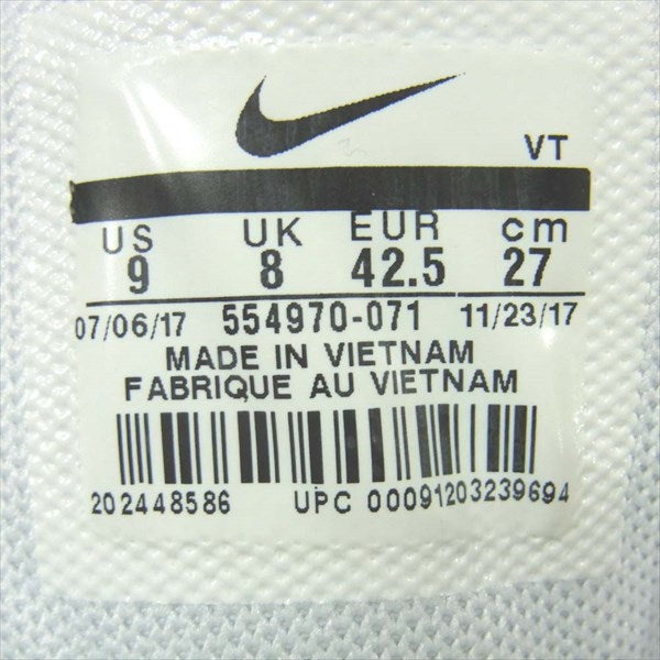 NIKE ナイキ 554970-071 AIR MAX 95 OG エアマックス95 オリジナル ローカット スニーカー グレー系 27cm【極上美品】【中古】