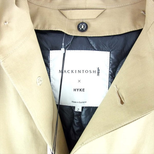 Mackintosh マッキントッシュ × ハイク HYKE ゴム引きライナー付