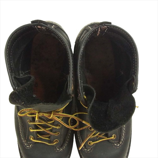 WESCO ウエスコ BK106100 CUSTOM JOBMASTER カスタム ジョブマスター ワークブーツ ブラック系 9.5E【中古】
