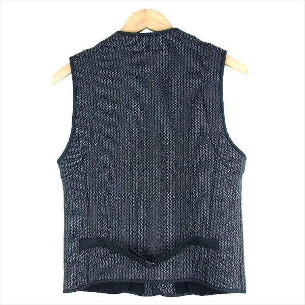 GANGSTERVILLE ギャングスタービル 19AW THUG - BEACH VEST ビーチクロスベスト カジュアルベスト 黒系 S【中古】
