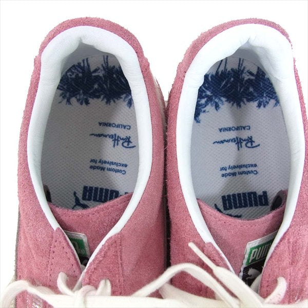 PUMA プーマ × ロンハーマン Ronherman 359402-04 スエード レザー クラシック スニーカー ピンク系 ピンク系 27cm【中古】