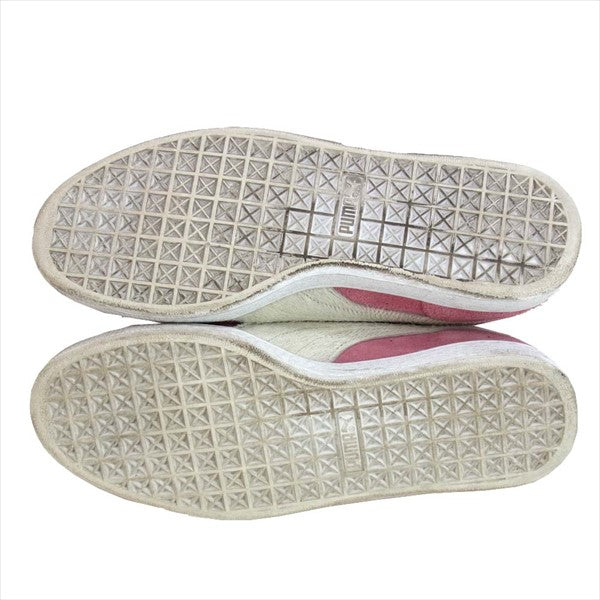 PUMA プーマ × ロンハーマン Ronherman 359402-04 スエード レザー クラシック スニーカー ピンク系 ピンク系 27cm【中古】