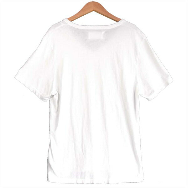 MAISON MARTIN MARGIELA メゾンマルタンマルジェラ 14AW Vネック 半袖 Tシャツ 白系 白系 M【中古】