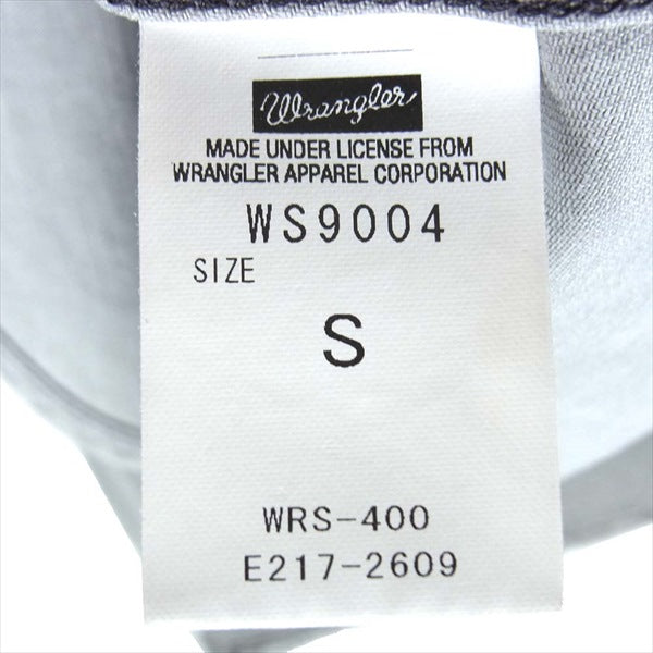 Ron Herman ロンハーマン Wrangler ラングラー 別注 WS9004 USED加工 デニム ウエスタン シャツ グレー系 グレー系 S【中古】