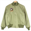 Buzz Rickson's バズリクソンズ BR10994 タンカース 裏ボア フライト ジャケット カーキ(オリーブグリーン)系 カーキ(オリーブグリーン)系 38【中古】