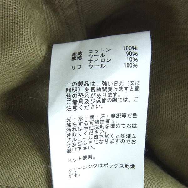 Buzz Rickson's バズリクソンズ BR10994 タンカース 裏ボア フライト ジャケット カーキ(オリーブグリーン)系 カーキ(オリーブグリーン)系 38【中古】