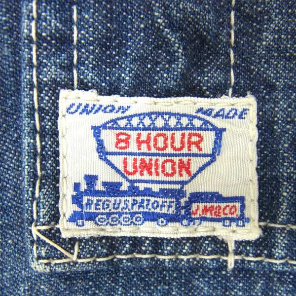 The REAL McCOY'S ザリアルマッコイズ ジョーマッコイ JOE McCOY デニム オールインワン ツナギ インディゴブルー系 36【中古】