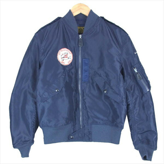 Buzz Rickson's バズリクソンズ BR12984 Type L-2A SUPERIOR TOGS CORP ナイロン ジャケット ネイビー系 38【中古】