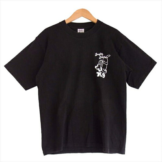 LANGLITZ LEATHERS ラングリッツレザーズ K9 ロゴプリント Tシャツ ブラック系 ブラック系 M【中古】