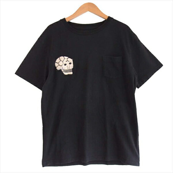 メンズ テーラー東洋 S/S SUKA T-SHIRT 半袖 刺繍 スカ Tシャツ 黒系 黒系 M【中古】