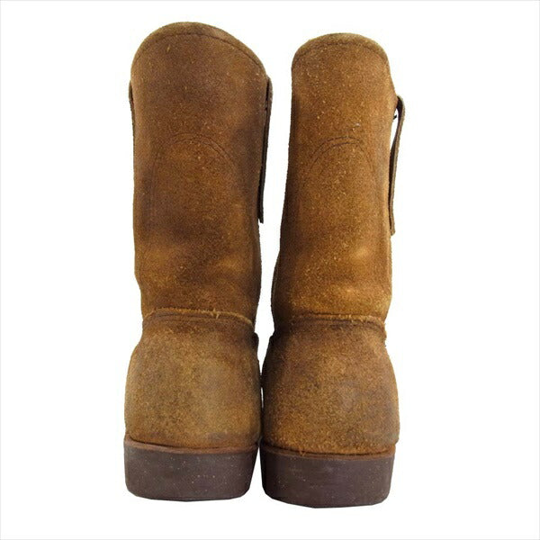 RED WING レッドウィング 8188 スエード レザー ペコス ブーツ ライトブラウン系 ライトブラウン系 US7E【中古】