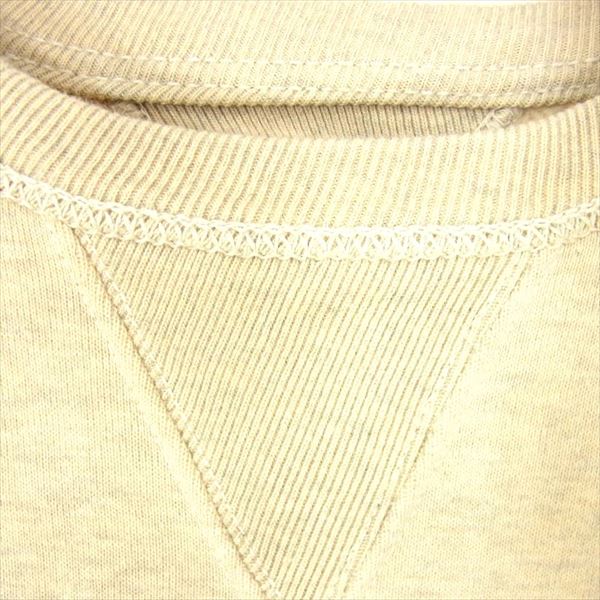 TOY'S McCOY トイズマッコイ 裏起毛 クルーネック トレーナー プルオーバー スウェット オフホワイト系 オフホワイト系 34【中古】