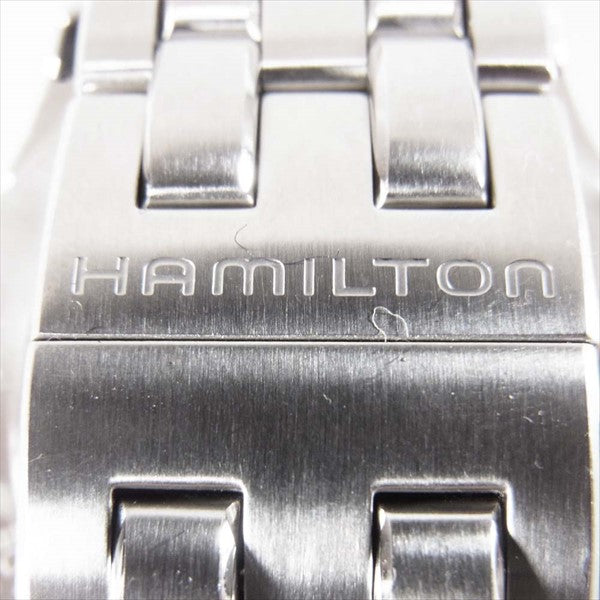 HAMILTON ハミルトン h32-705-131 ギャラ付き OPEN HEART AUTO ジャズマスター 自動巻き 時計 ウォッチ シルバー【美品】【中古】