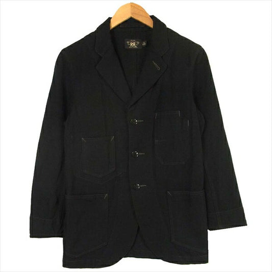 RRL ダブルアールエル 国内正規品 7259954RWHIC 54718 スポーツコート ジャケット ブラック系 XS【中古】