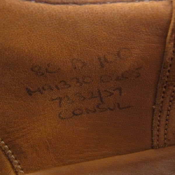 CHURCH'S チャーチ CONSUL コンサル ストレートチップ ビジネスシューズ ブラウン系 80D【中古】