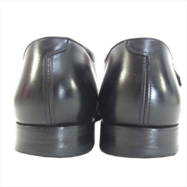 CROCKETT&JONES クロケットアンドジョーンズ SEYMOUR3 セイモア3 ダブルモンク ビジネスシューズ ブラック系 ８D【中古】