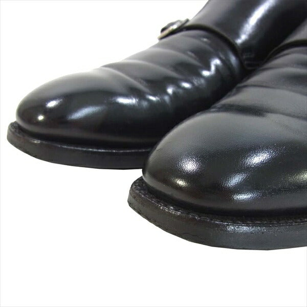 CROCKETT&JONES クロケットアンドジョーンズ SEYMOUR3 セイモア3 ダブルモンク ビジネスシューズ ブラック系 ８D【中古】