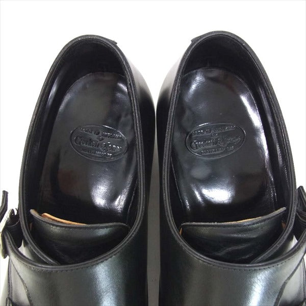 CROCKETT&JONES クロケットアンドジョーンズ SEYMOUR3 セイモア3 ダブルモンク ビジネスシューズ ブラック系 ８D【中古】