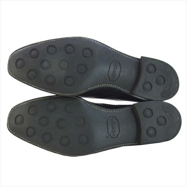 CROCKETT&JONES クロケットアンドジョーンズ SEYMOUR3 セイモア3 ダブルモンク ビジネスシューズ ブラック系 ８D【中古】