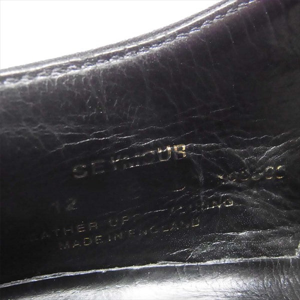 CROCKETT&JONES クロケットアンドジョーンズ SEYMOUR3 セイモア3 ダブルモンク ビジネスシューズ ブラック系 ８D【中古】