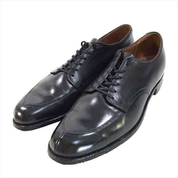ALDEN オールデン オックスフォード Vチップ レザー ビジネスシューズ ブラック系 10.5B【中古】