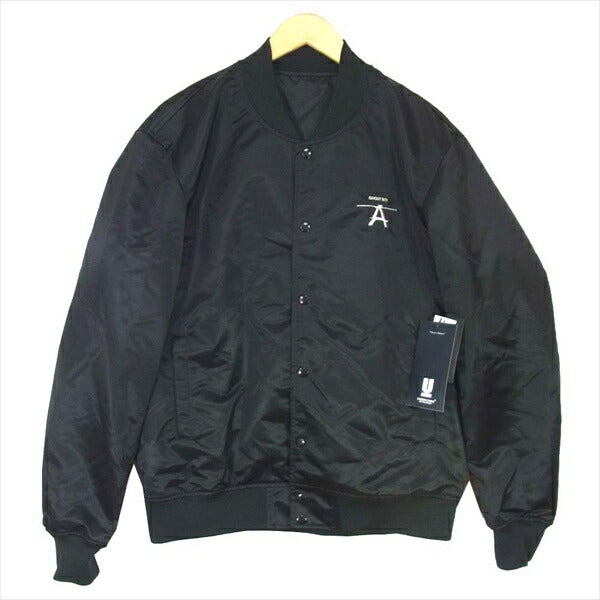 UNDERCOVER アンダーカバー UCY4203-2 20SS GHOST BOY サテンスタジャン ジャケット ブルゾン 黒系 4【極上美品】【中古】