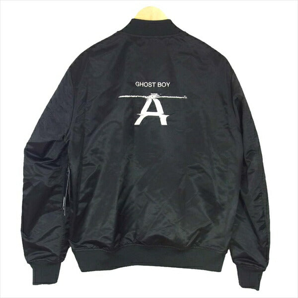UNDERCOVER アンダーカバー UCY4203-2 20SS GHOST BOY サテンスタジャン ジャケット ブルゾン 黒系 4【極上美品】【中古】
