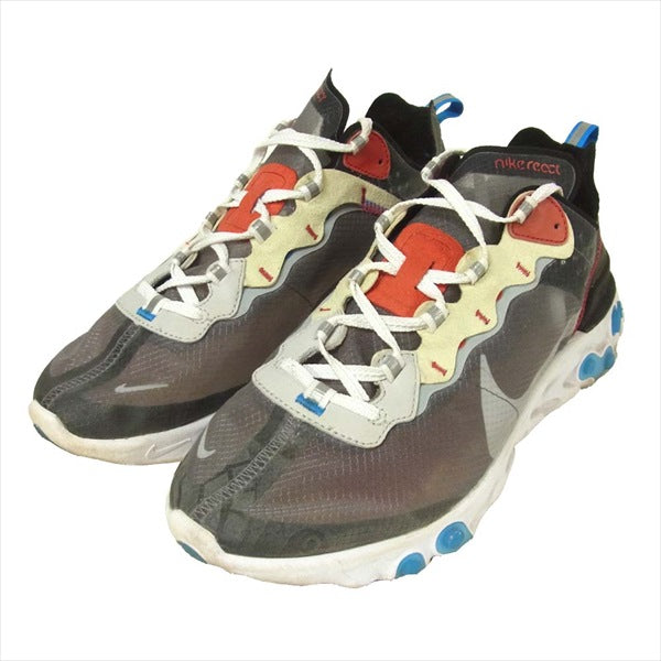 NIKE ナイキ AQ1090-003 React Element 87 Sneaker リアクト エレメント 87 スニーカー グレー系 グレー系 27cm【中古】