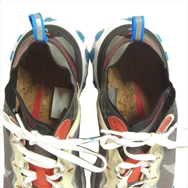 NIKE ナイキ AQ1090-003 React Element 87 Sneaker リアクト エレメント 87 スニーカー グレー系 グレー系 27cm【中古】