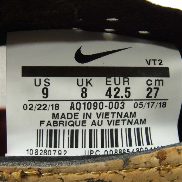 NIKE ナイキ AQ1090-003 React Element 87 Sneaker リアクト エレメント 87 スニーカー グレー系 グレー系 27cm【中古】