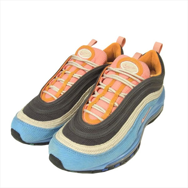 NIKE ナイキ CQ7512-462 Air Max 97 Men's Corduroy Light Blue スニーカー マルチカラー系 27cm【中古】