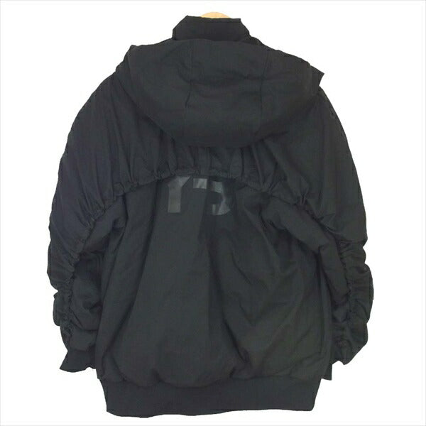 ヨウジヤマモト YOHJI YAMAMOTO ワイスリー Y-3 CE8678 W MAT DOWN JKT ダウン ジャケット 黒系 S 【美品】【即決】 黒系 S【美品】【中古】