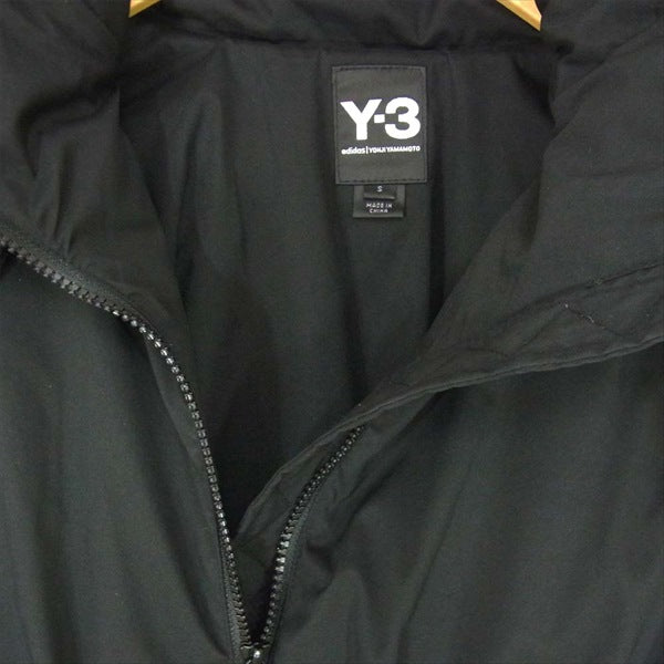 ヨウジヤマモト YOHJI YAMAMOTO ワイスリー Y-3 CE8678 W MAT DOWN JKT ダウン ジャケット 黒系 S 【美品】【即決】 黒系 S【美品】【中古】